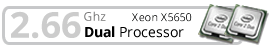 2.66 Ghz SC Xeon E5650 Dual Processor for Dell Poweredge R610