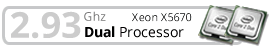 2.93 Ghz SC Xeon E5670 Dual Processor for Dell Poweredge R610